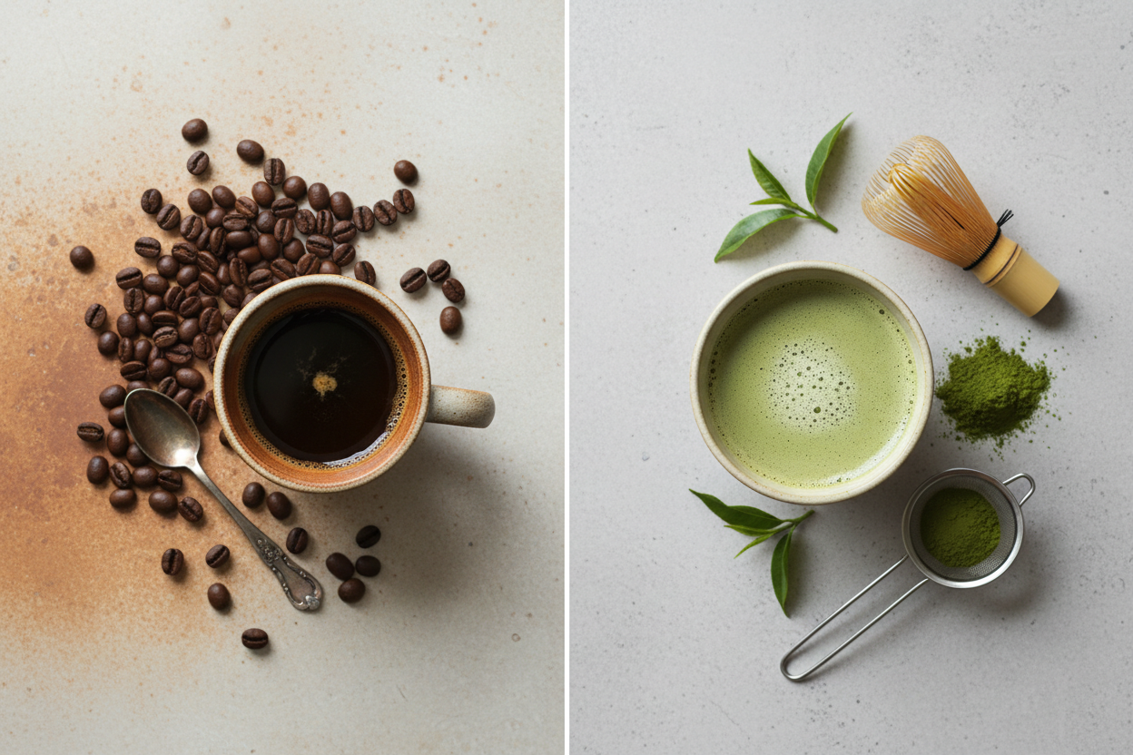 Coffee vs. Matcha: The Definitive Guide to Acid Reflux, Bloating, and Gut Health