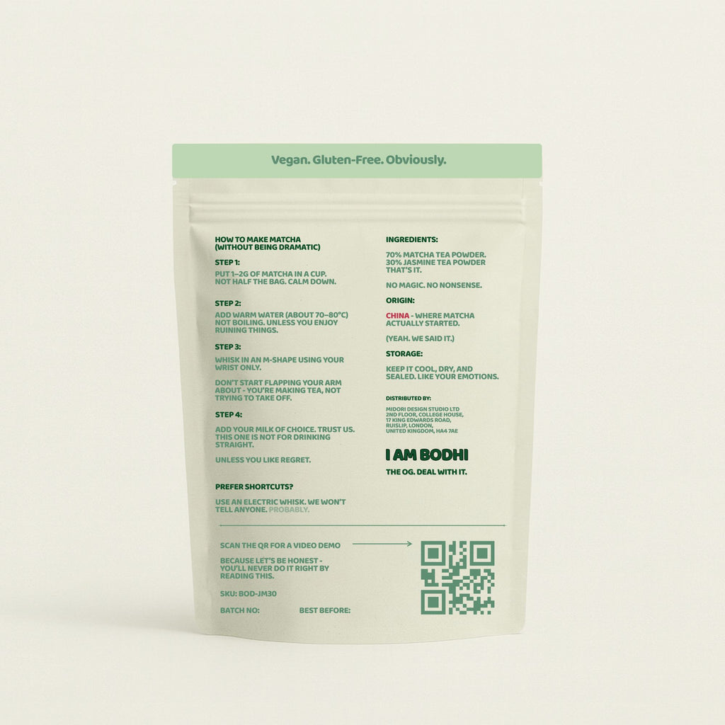 Jasmine Infused Ceremonial Matcha | 30g Sensory Focus