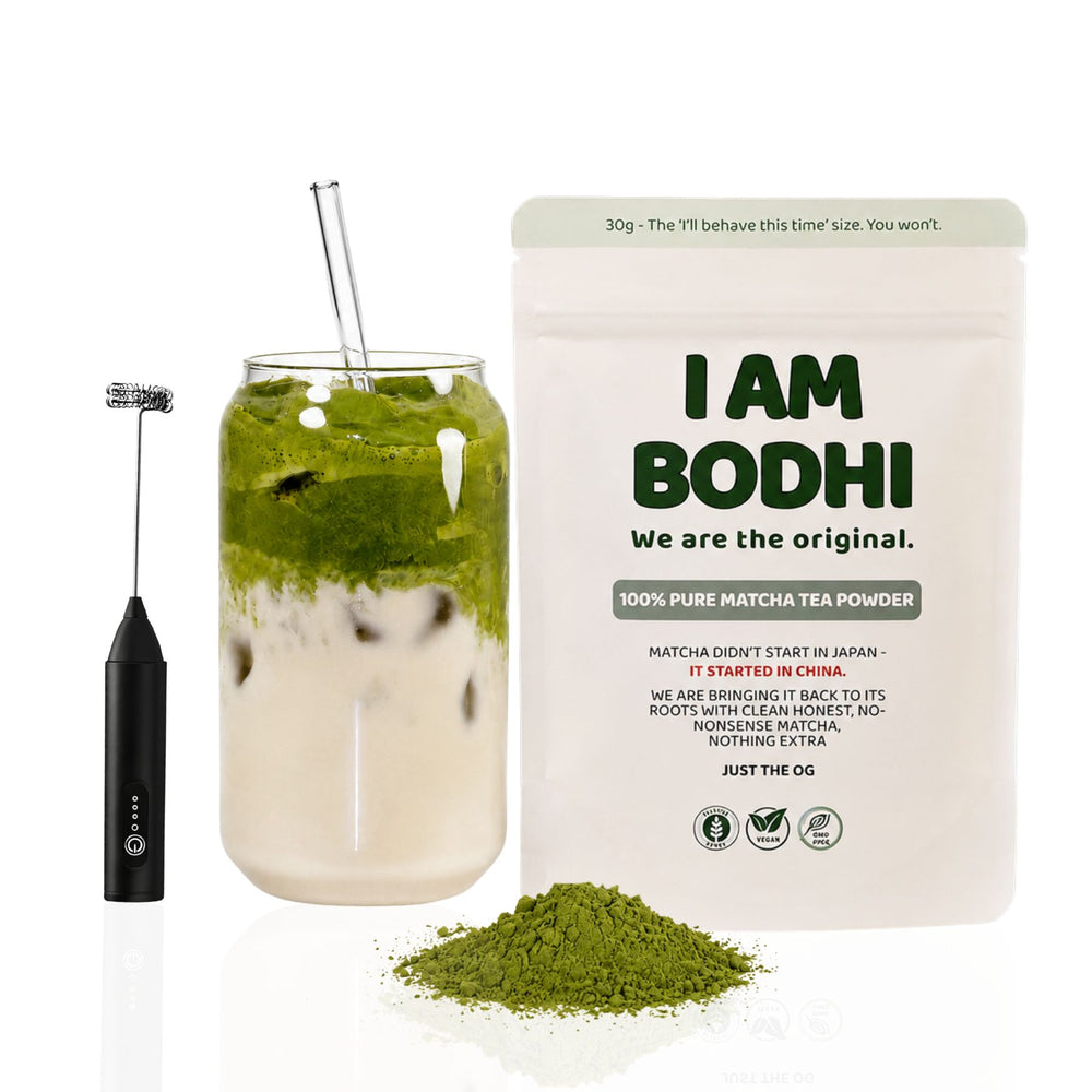 Coffee Alternative Kit: Ceremonial Matcha + Precision Whisk