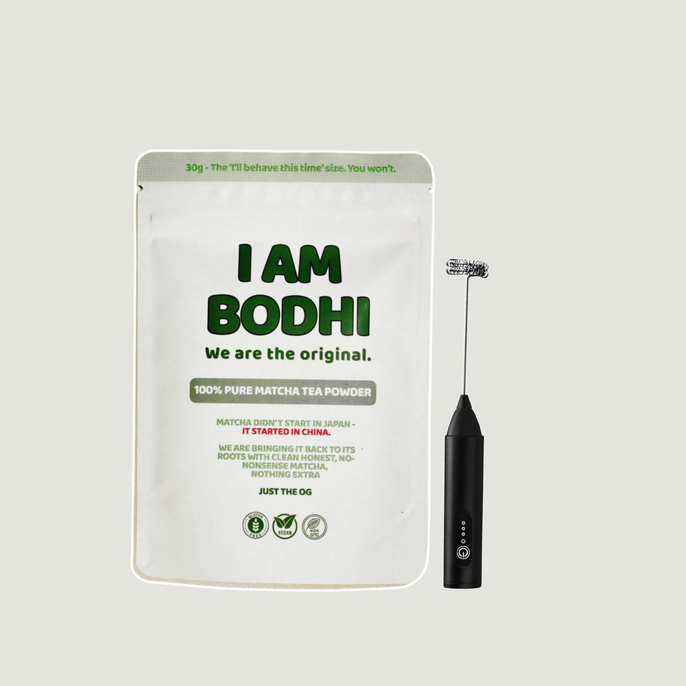 Coffee Alternative Kit: Ceremonial Matcha + Precision Whisk