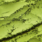 Close-up of matcha with a textured surface