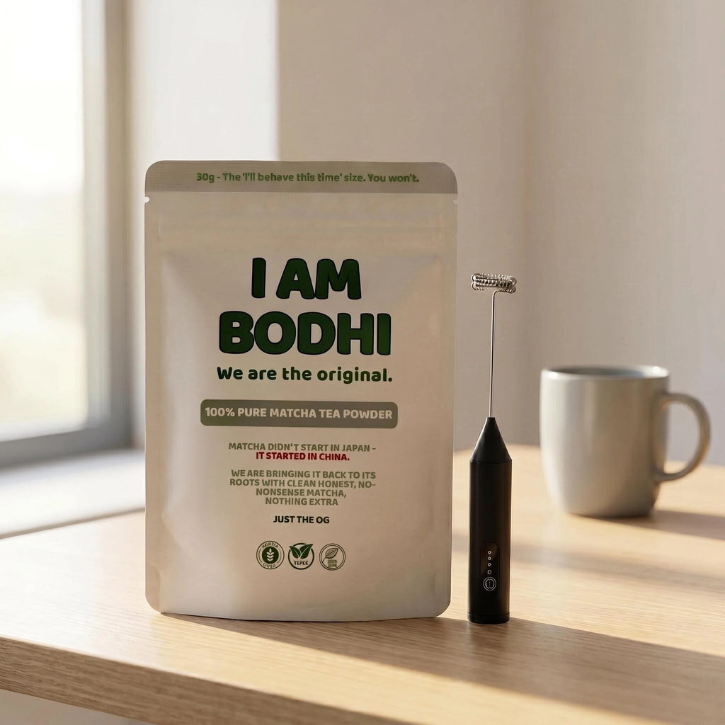 Coffee Alternative Kit: Ceremonial Matcha + Precision Whisk